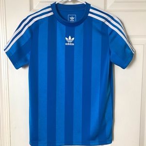 Boys Medium Adidas 3 Stripe Shirt